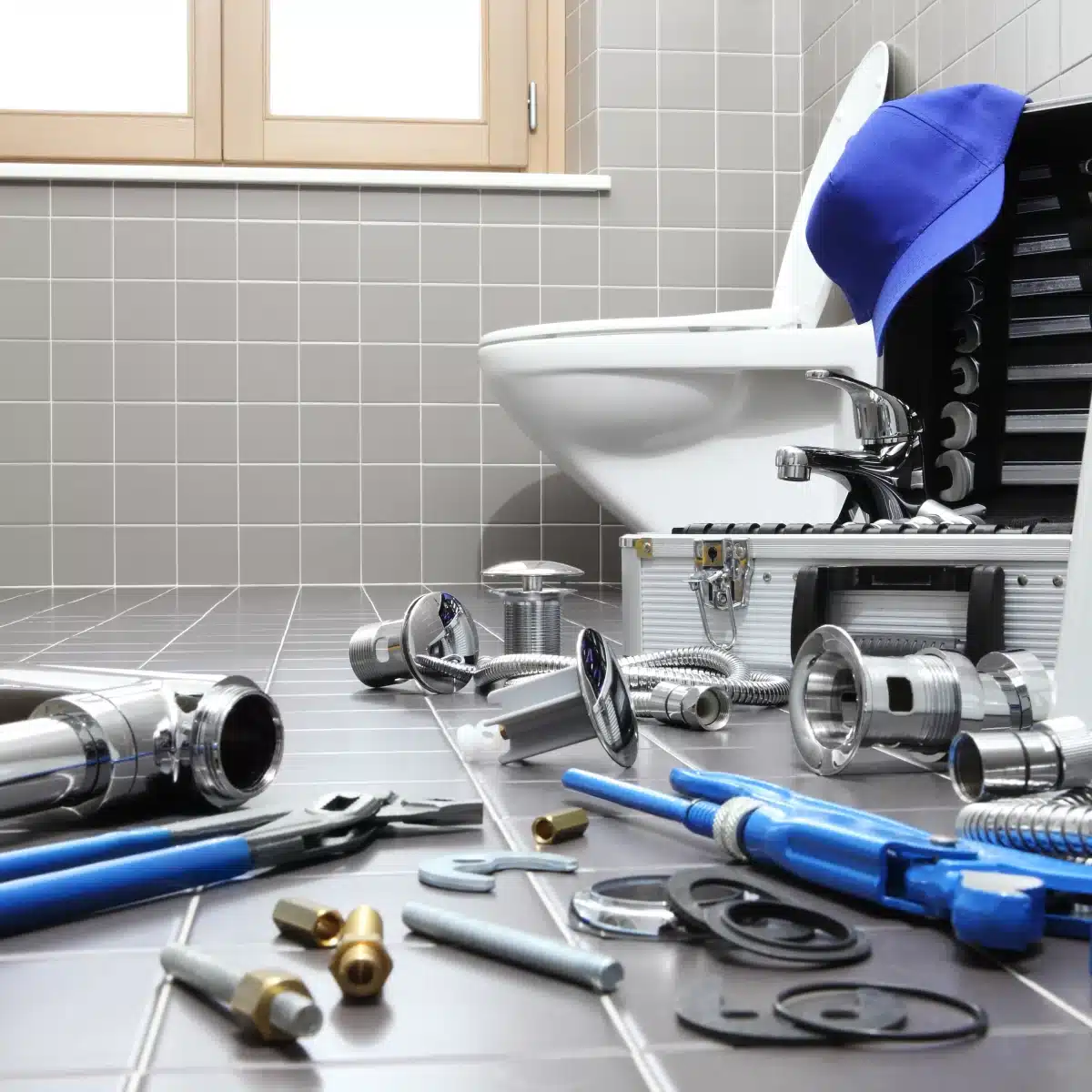 DEDDO Loodgieter gereedschap en materialen badkamer