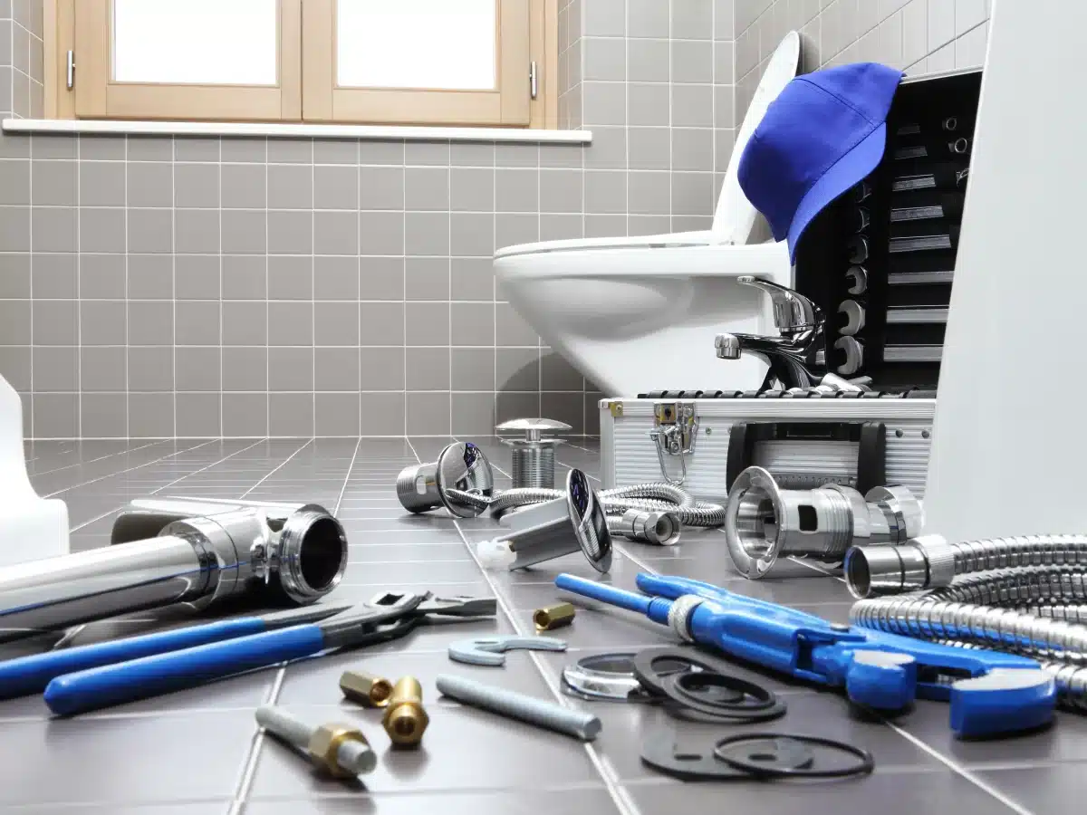 DEDDO Loodgieter gereedschap en materialen badkamer